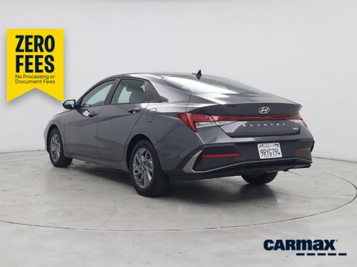Gray 2025 Hyundai ELANTRA HEV Blue