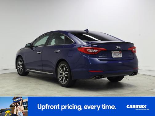 Blue 2015 Hyundai SONATA Sport