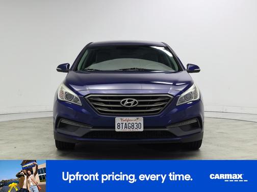 Blue 2015 Hyundai SONATA Sport