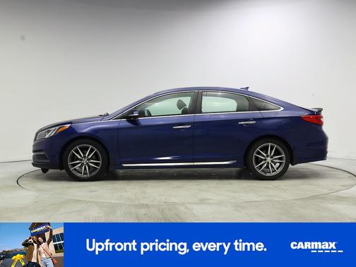 Blue 2015 Hyundai SONATA Sport