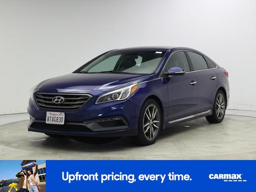 Blue 2015 Hyundai SONATA Sport