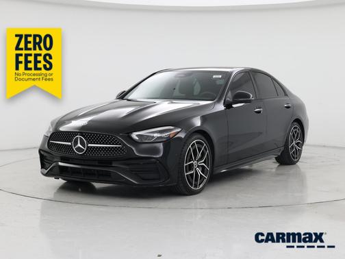 Black 2023 Mercedes-Benz C-Class