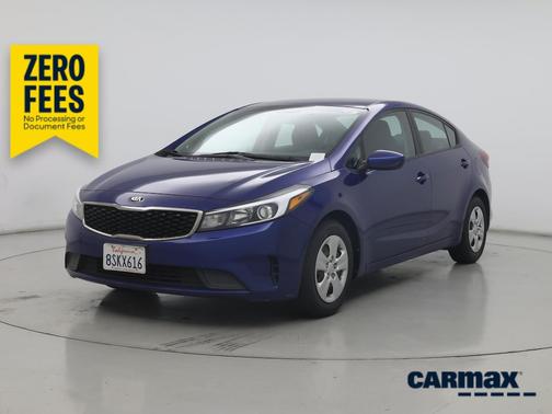 Blue 2017 Kia Forte LX