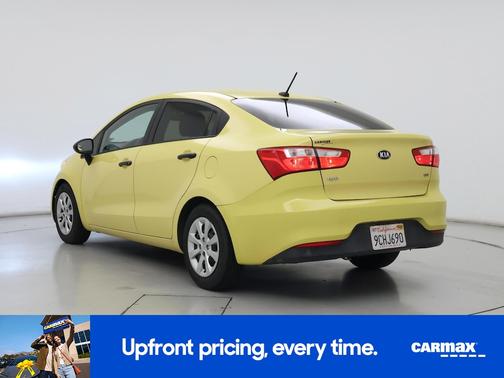 Yellow 2016 Kia Rio LX