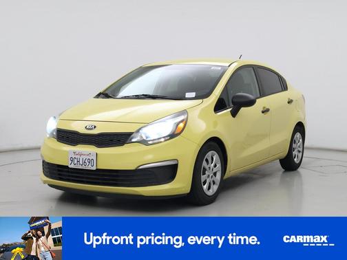 Yellow 2016 Kia Rio LX