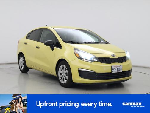 Yellow 2016 Kia Rio LX