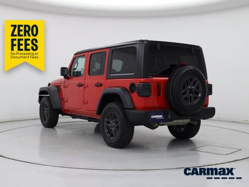 Red 2025 Jeep Wrangler Sport S