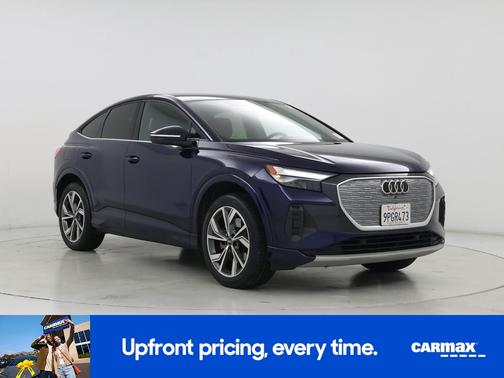 Blue 2022 Audi Q4 e-tron Sportback Premium Plus