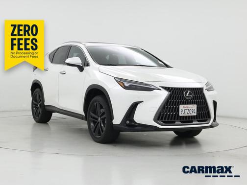 White 2024 Lexus NX 450h+ Luxury