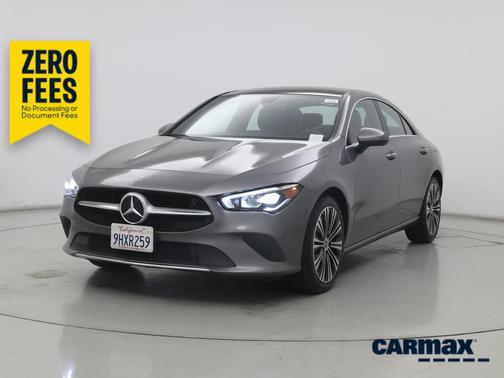Gray 2023 Mercedes-Benz CLA 250