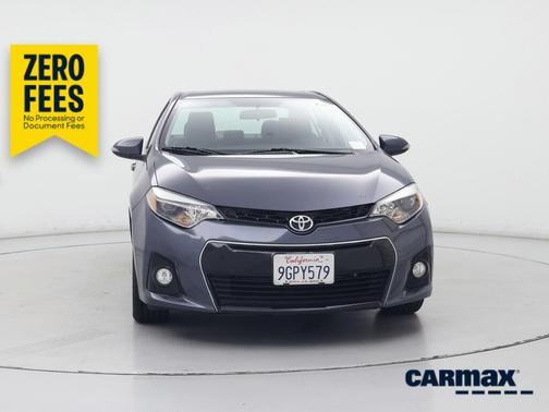 Gray 2016 Toyota Corolla S Premium