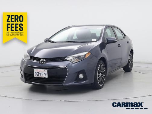 Gray 2016 Toyota Corolla S Premium