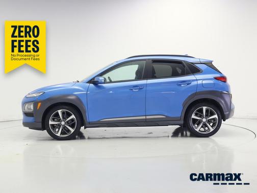 Blue 2021 Hyundai KONA Limited