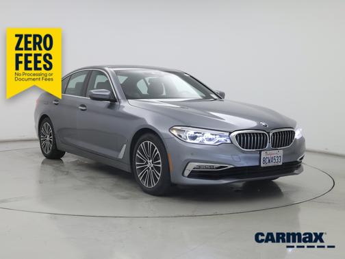 Gray 2018 BMW 530e iPerformance
