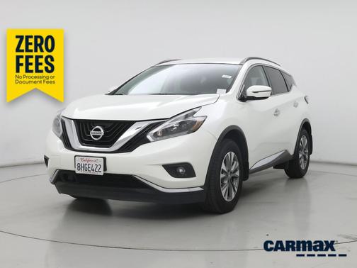 White 2018 Nissan Murano SV