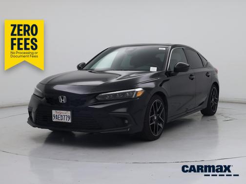 Black 2022 Honda Civic Sport Touring