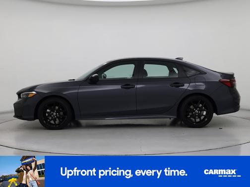 Gray 2026 Honda Civic Hybrid Sport