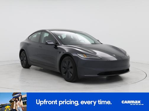 Gray 2025 Tesla Model 3 Long Range