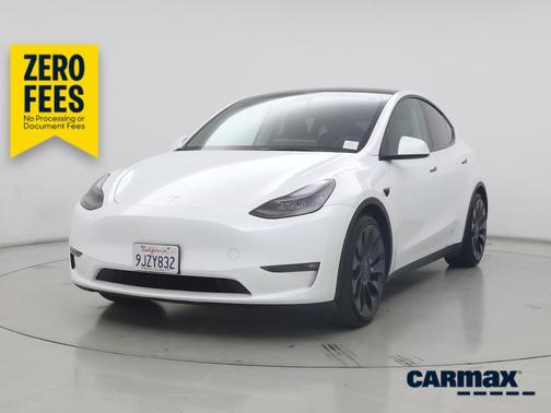 White 2023 Tesla Model Y Performance