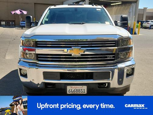 White 2015 Chevrolet Silverado 3500 LTZ