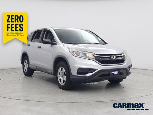 Silver 2015 Honda CR-V LX