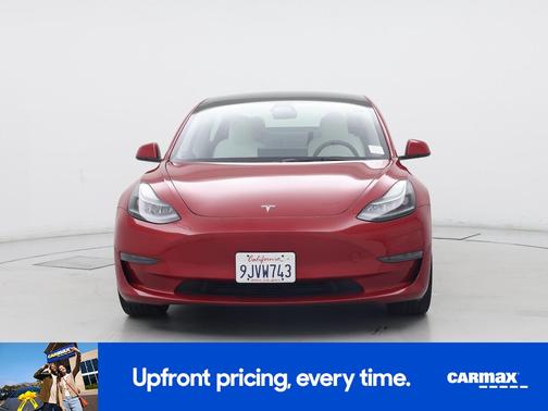 Red 2023 Tesla Model 3