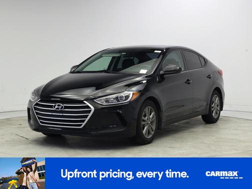 Black 2018 Hyundai ELANTRA SEL