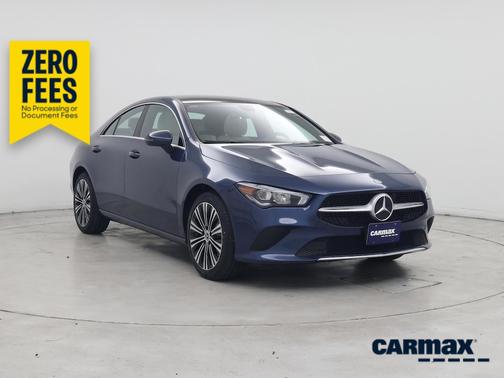 Blue 2021 Mercedes-Benz CLA 250