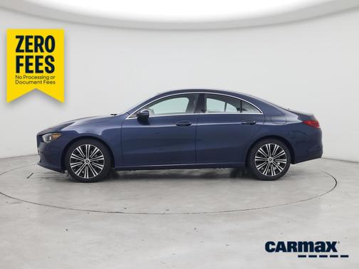 Blue 2021 Mercedes-Benz CLA 250
