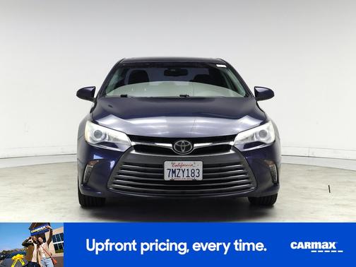 Blue 2015 Toyota Camry XLE