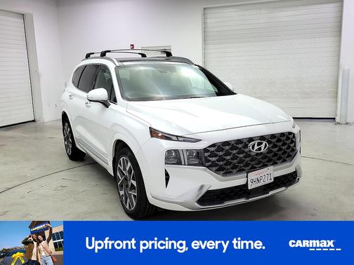 White 2023 Hyundai SANTA FE Calligraphy