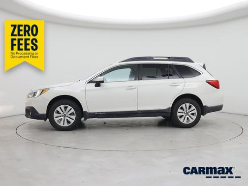 White 2015 Subaru Outback Premium