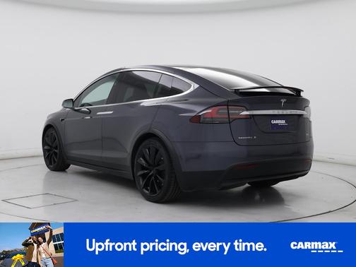 Gray 2019 Tesla Model X 75D