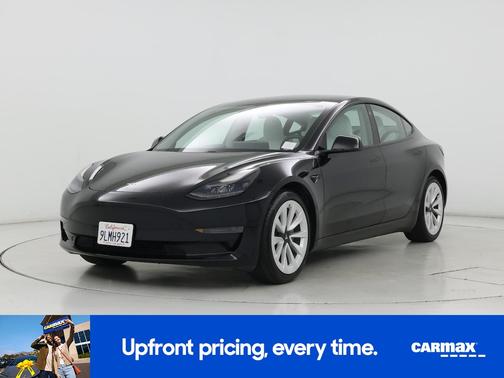 Black 2021 Tesla Model 3 Standard Range Plus