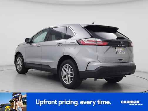 Silver 2021 Ford Edge SEL