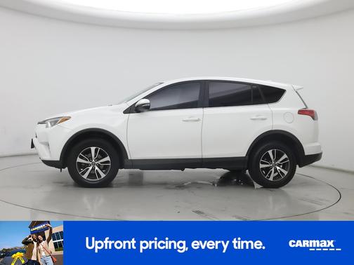 White 2018 Toyota RAV4 XLE