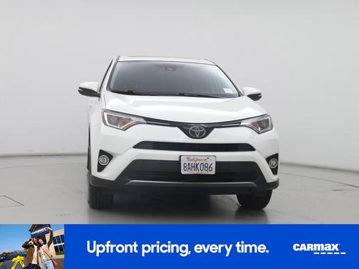 White 2018 Toyota RAV4 XLE