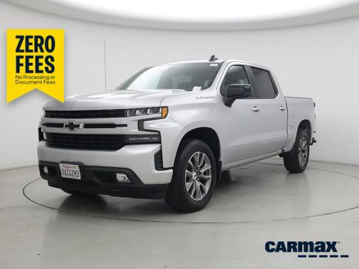 Silver 2021 Chevrolet Silverado 1500 RST