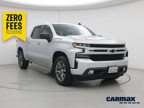 Silver 2021 Chevrolet Silverado 1500 RST