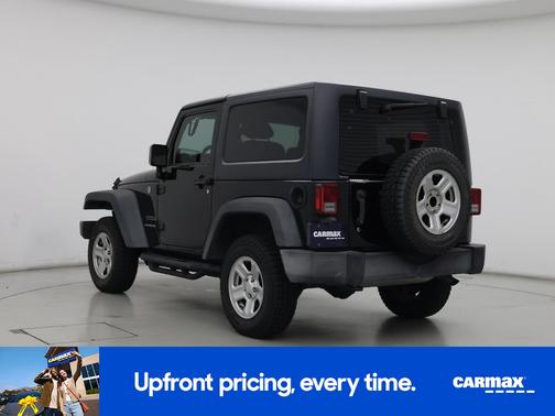 Black 2017 Jeep Wrangler Sport