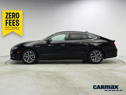 Black 2023 Hyundai SONATA SEL