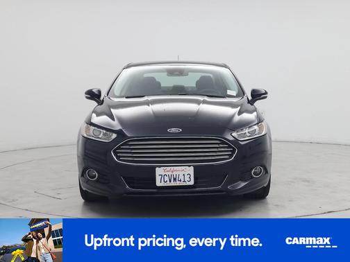 Blue 2014 Ford Fusion Titanium