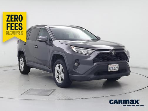 Gray 2019 Toyota RAV4 XLE