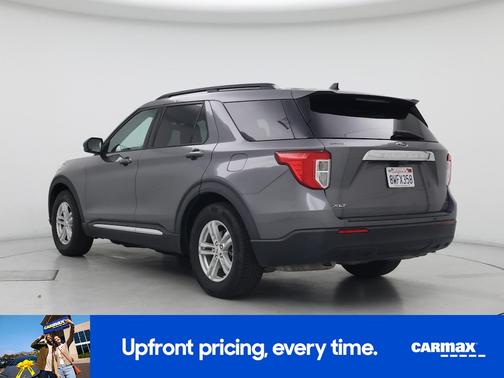 Gray 2021 Ford Explorer XLT