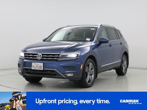 Blue 2018 Volkswagen Tiguan SEL Premium