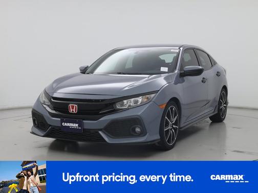 Blue 2018 Honda Civic Sport