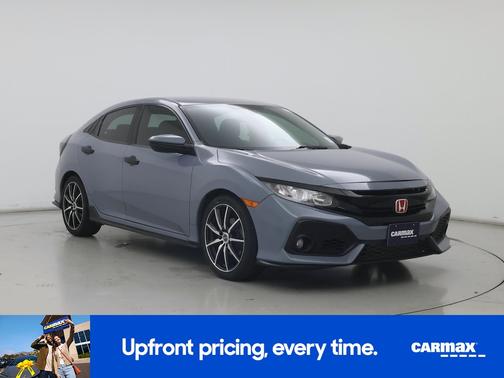 Blue 2018 Honda Civic Sport