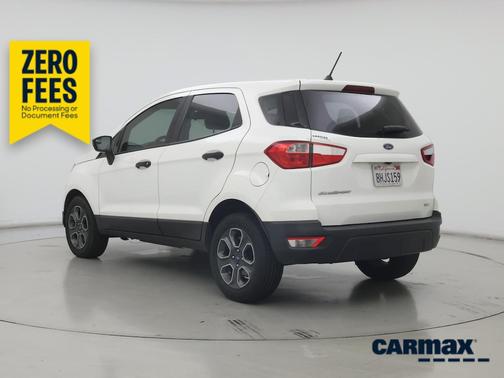 White 2018 Ford EcoSport S