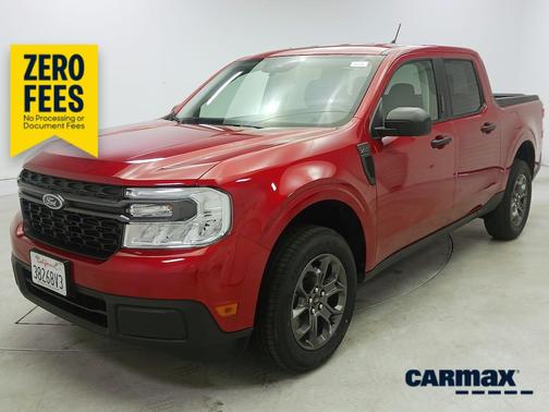 Red 2023 Ford Maverick XLT
