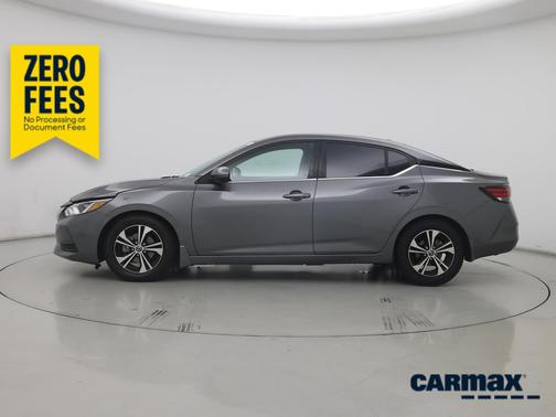 Gray 2021 Nissan Sentra SV